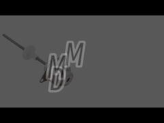 미용 장비를 위한 큰 스러스트 슬라이더 스텝 모터 25 밀리미터 12 VDC