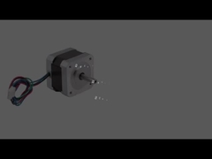 3D 프린터를 위한 Nema 17 하이브리드 스텝 모터 2 단계 4 와이어 12VDC 고토크 42MM