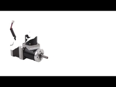 행성 트렌스미션과 고효율 저소음 NEMA14 35 밀리미터 하이브리드 기어 스텝 모터