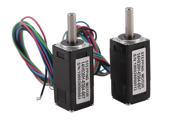 1.8 혼성 각도 스텝 모터 14 밀리미터 지름 마이크로 2 단계 Ｄ 샤프트 6.6V